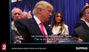 Donald Trump se définit en un seul mot, sa réponse est étonnante ! (Vidéo) 