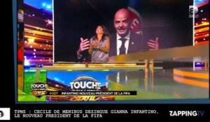 TPMS : Cécile de Ménibus dézingue le nouveau président de la FIFA (vidéo)