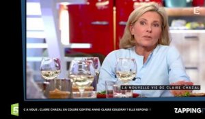 C à Vous : Claire Chazal en colère contre Anne-Claire Coudray ? Elle répond ! (vidéo)