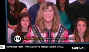 Derrière le poste : Patrice Laffont dézingue Claire Chazal (vidéo)