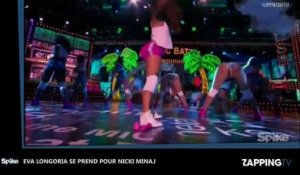 Eva Longoria en mode Nicki Minaj sur "Anaconda", sa danse ultra hot ! (Vidéo)