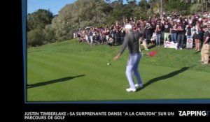 Justin Timberlake : Sa surprenante danse "à la Carlton" sur un parcours de golf (vidéo)