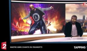 Maître Gims chante du Pavarotti en direct sur France 2 (Vidéo)