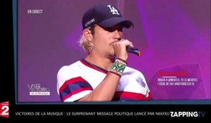 Victoire de la musique : le surprenant message politique lancé par Nekfeu en plein direct ! (Vidéo)