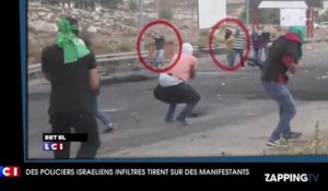 Des policiers israéliens infiltrés tirent sur des manifestants palestiniens 