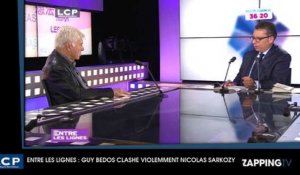 Entre les Lignes : Guy Bedos tacle Nicolas Sarkozy, "C'est un menteur"