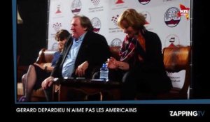 Gérard Depardieu n'aime pas les Américains : "C'est un peuple qui sans arrêt détruit l'autre"