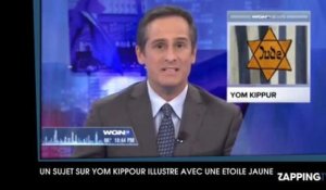 Une chaîne américaine provoque un scandale en utilisant une étoile jaune pour illustrer un sujet sur Yom Kippour
