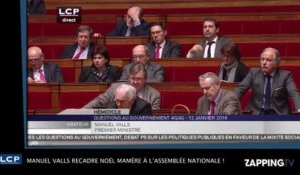 Manuel Valls recadre Noël Mamère à l'Assemblée nationale ! (Vidéo)