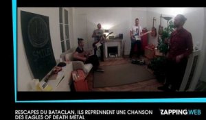 Attentats de Paris : Ces rescapés du Bataclan reprennent une chanson des Eagles of Death Metal