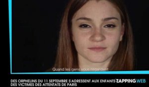 Attentats de Paris : Des orphelins du 11 Septembre envoient un message poignant aux enfants des victimes parisiennes