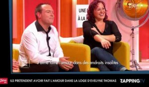 C'est mon choix : Ce couple avoue avoir eu un rapport intime dans la loge d'Evelyne Thomas !