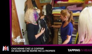 Cauchemar chez le coiffeur : Sarah Guetta s'énerve en trouvant une robe en cheveux dans un salon répugnant
