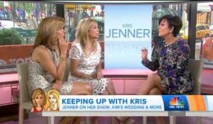 Kim Kardashian pleurait pendant son mariage, confie Kris Jenner !