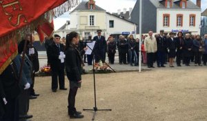 Discours d'une jeune Castelbriantaise lors de l'hommage aux victimes de la Déportation
