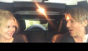 Nicole Kidman et Keith Urban font du karaoké dans leur voiture