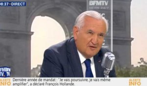 Raffarin : François Hollande, «une force qui ne sait pas où elle va»