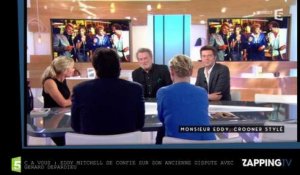 C à Vous : Eddy Mitchell revient sur son ancienne dispute avec Gérard Depardieu