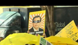 Manifestations à Hong Kong pendant la visite du N.3 chinois