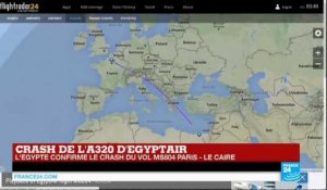 Crash de l'A320 d'EgyptAir : Le vol Paris - Le Caire s'est écrasé au large de lîle de Karphatos avec 66 personnes à bord