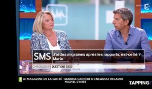 Le Magazine de la Santé : Michel Cymès énerve Marina Carrère d'Encausse, tensions sur le plateau (Vidéo)