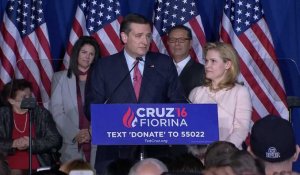 Primaires américaines: face à Trump, Ted Cruz "suspend sa campagne"