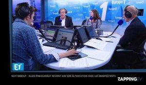 Nuit Debout : Alain Finkielkraut revient sur son altercation avec les manifestants (Vidéo)