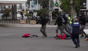 Exercice antiterroriste au Palais des festivals de Cannes