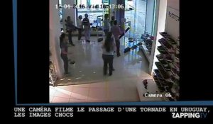 Le passage d'une tornade filmé depuis l'intérieur d'un magasin, les images chocs ! (vidéo)