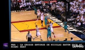 NBA : La grosse entorse de Nicolas Batum face au Miami Heat (vidéo)