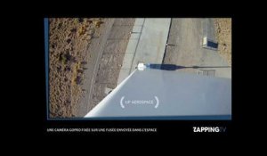 Une caméra GoPro fixée sur une fusée envoyée dans l'espace, les images impressionnantes (vidéo)