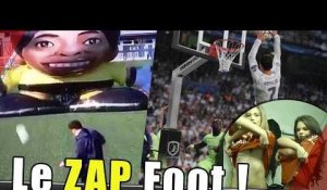 Le dunk de Cristiano Ronaldo, Messi face à un goal géant... le zap foot !