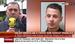 Attentats de Paris : L'avocat lillois Frank Berton va défendre Salah Abdeslam