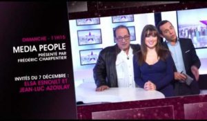 Jean-Luc Azoulay et Elsa Esnoult invités de Media People