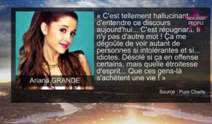 Ariana Grande "choquée" par La Manif Pour Tous : "C'est répugnant"