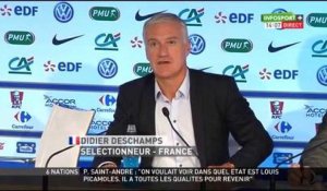 Didier Deschamps explique le choix de Nabil Fekir