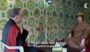 Mouammar Kadhafi : "J'ai donné de l'argent à Nicolas Sarkozy avant qu'il ne devienne président"