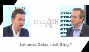 "Le Clash" : loi Travail, Pierre Gattaz en fait-il trop ?