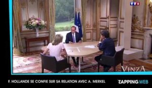 F. Hollande et A. Merkel : leurs relations très intimes !