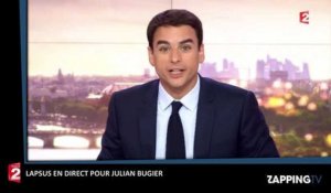 France 2 : L'étonnant lapsus de Julian Bugier en direct pendant le JT de 20 heures