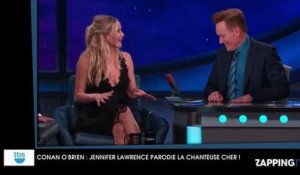 Jennifer Lawrence hilarante en chanson, parodie la chanteuse Cher