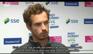 Andy Murray, fer de lance de la lutte anti-dopage ?