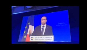 François Hollande attribue le label French Tech à Angers