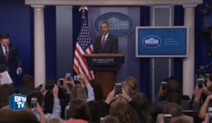 La visite surprise d'Obama à des étudiants en journalisme