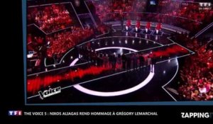 The Voice 5 - Grégory Lemarchal : Nikos Aliagas lui rend hommage et lui dédie l'émission (Vidéo)