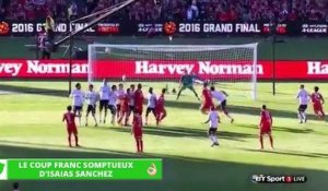 Zap Foot du 2 mai: le coup franc splendide de Sanchez, un joueur met un flying-kick à un supporter, Messi enrhume Piqué, le corner vraiment vilain de Pirlo etc.
