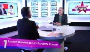 Laurent Ruquier booste Florence Foresti, Pierre Ménès évoque son poids et Jean-Paul Belmondo gâte sa fille, le TOP 3 des news people