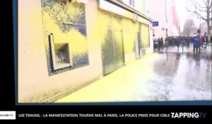 Loi Travail : La manifestation tourne mal à Paris, la police prise pour cible