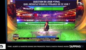 TPMS : Albert le Hamster donne son pronostic pour le match France Russie