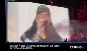 Coachella 2016 : Rihanna crée la surprise en montant sur scène (Vidéo)